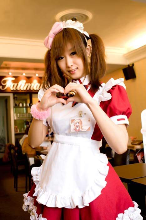 busty asian maid|83 Japanese Maid Cosplay Stock Photos & High